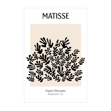 1044 - Quadro Matisse Papier Découpés I