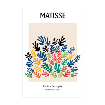 1045 - Quadro Matisse Papier Découpés II
