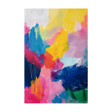 1053 - Quadro Expressão Colorida
