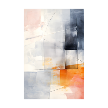 0112 - Quadro Espatulada Moderna