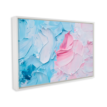 1168 - Quadro Caminho Azul e Rosa