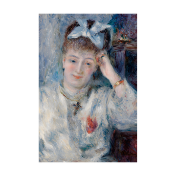 1175 - Quadro Portrait of Mademoiselle Marie Murer - Pierre-Auguste Renoir - 1877