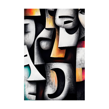 1273 - Quadro Reflexos da Máscara 1