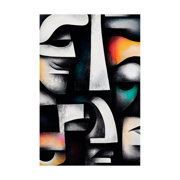 1274 - Quadro Reflexos da Máscara 2