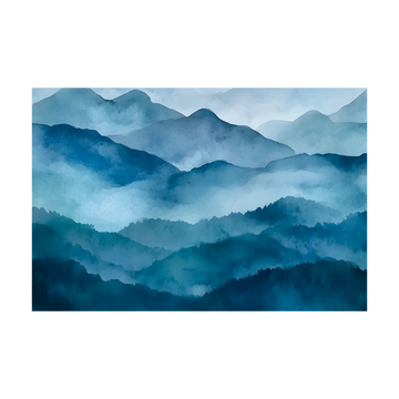 1311 - Quadro O Azul da Montanha