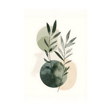 1315- Quadro Plantas e Formas Orgânicas