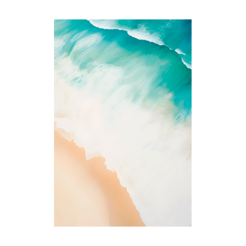 1319- Quadro O Canto da Praia