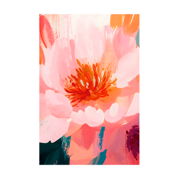1342 - Quadro Pintura Flor