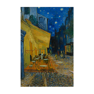 1430 - Quadro Terraço do Café à Noite - Vincent Van Gogh