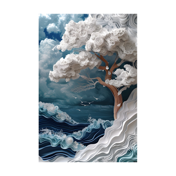 0178 - Quadro Mar 3D 1