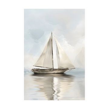 0181 - Quadro Pintura Barco 1