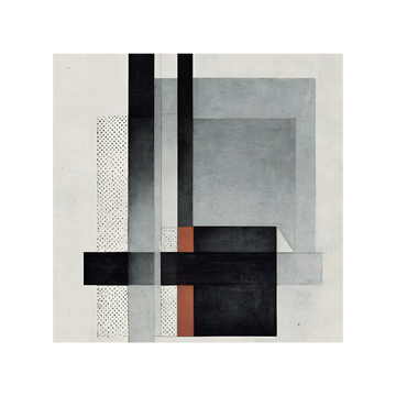 0260 - Quadro Architectural Squares 1