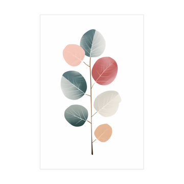 0338 - Quadro Pétalas em Cores 1