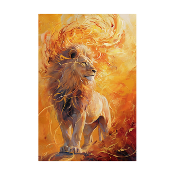 0364 - Quadro Fire Lion 1