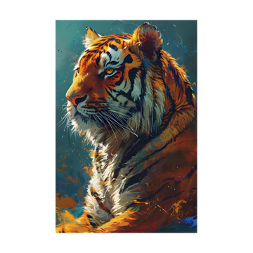 0370 - Quadro Artistico Tigre 2