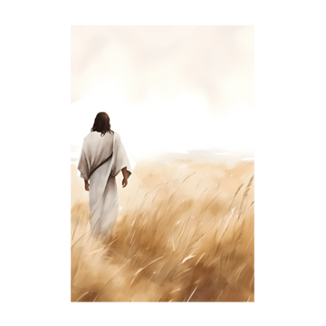 0375 - Quadro Jesus no Campo