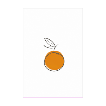 0452 - Quadro Eclipse de Laranja