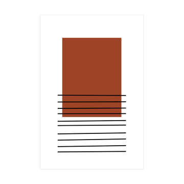 0482 - Quadro Terracota Geo 6
