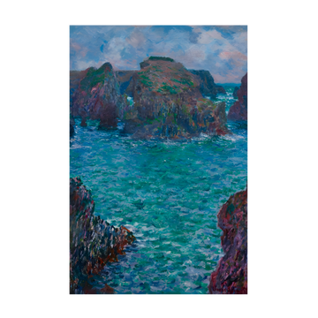 0549 - Quadro Port-Goulphar, Belle-Île – 1887 - Claude Monet
