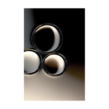 0587 - Quadro Bolhas Abstratas 2