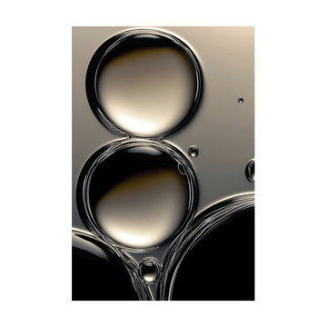 0600 - Quadro Bolhas Abstratas 3