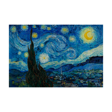 0615 - Quadro Noite Estrelada - Vincent van Gogh - 1889 - The Museum of Modern Art
