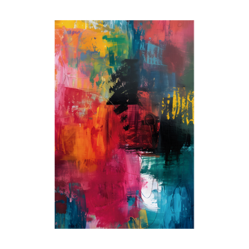 0667 - Quadro Vibração Colorida