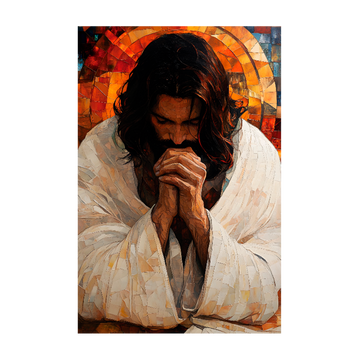 0708 - Quadro Jesus Pedindo ao Pai