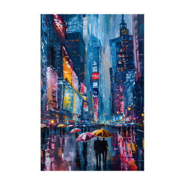 0720 - Quadro Pintura Nova York