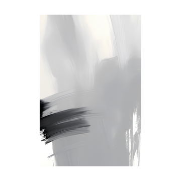 0073 - Quadro Gray Brush Strokes 1