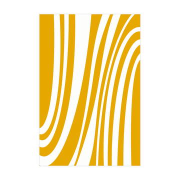 0736 - Quadro Curvas Amarelas 2