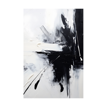 0081 - Quadro Splash Black 1
