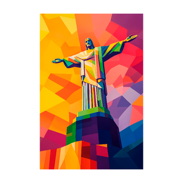 0879 - Quadro Cristo Redentor III