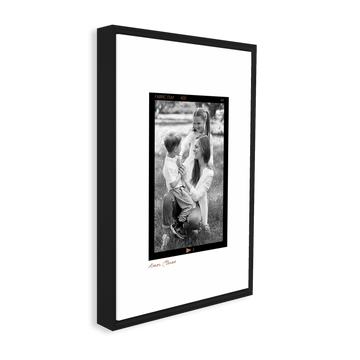1328 - Quadro Dia das Mães - 1 foto personalizada - Estilo câmera