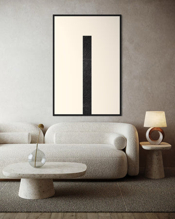 1535 - Quadro Abstrato Textura de Pedra 2