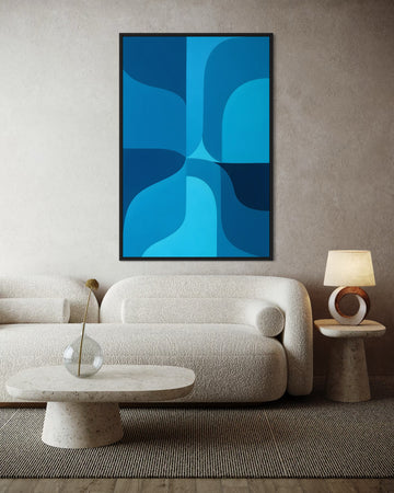 1559 - Quadro Abstrato Formas e Tons 1
