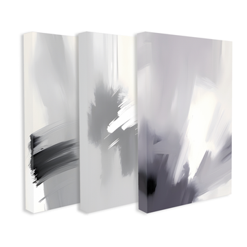 3036- Trio de Quadros Sombras em Três Tempos