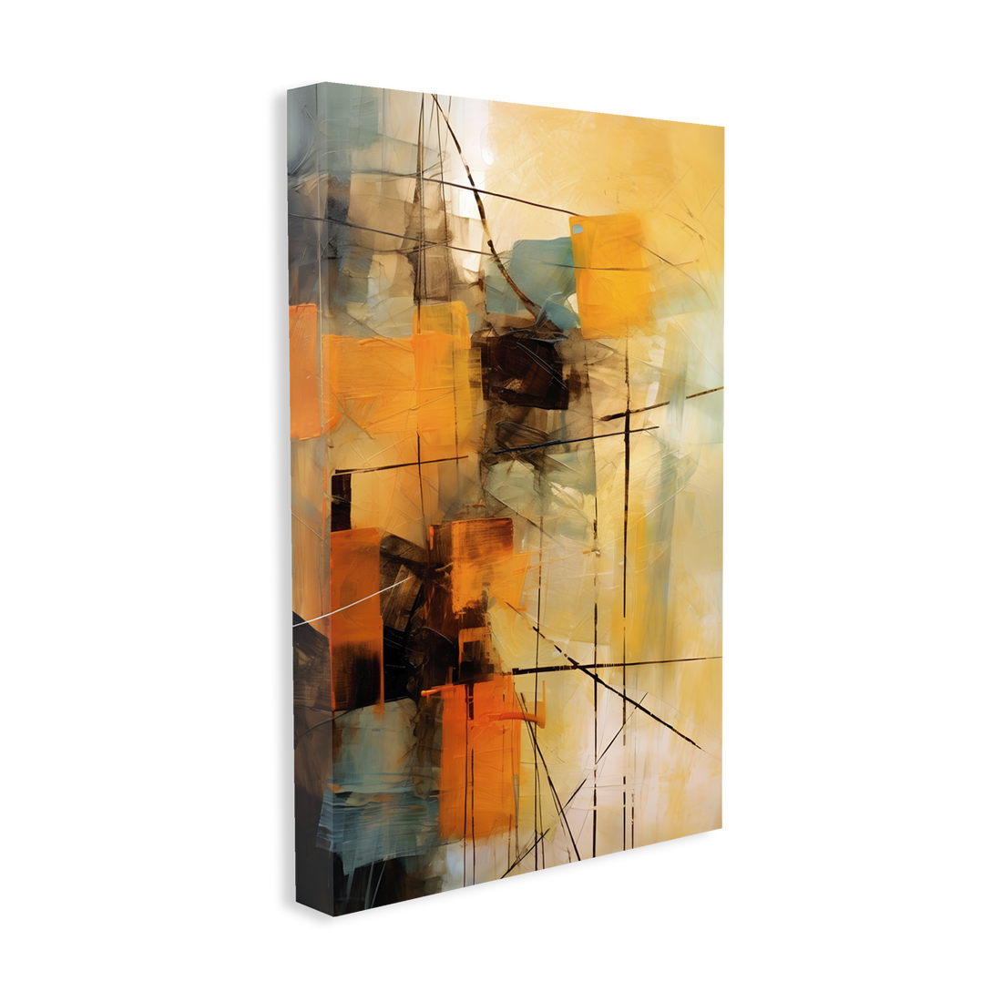 0008 - Quadro Modern yellow