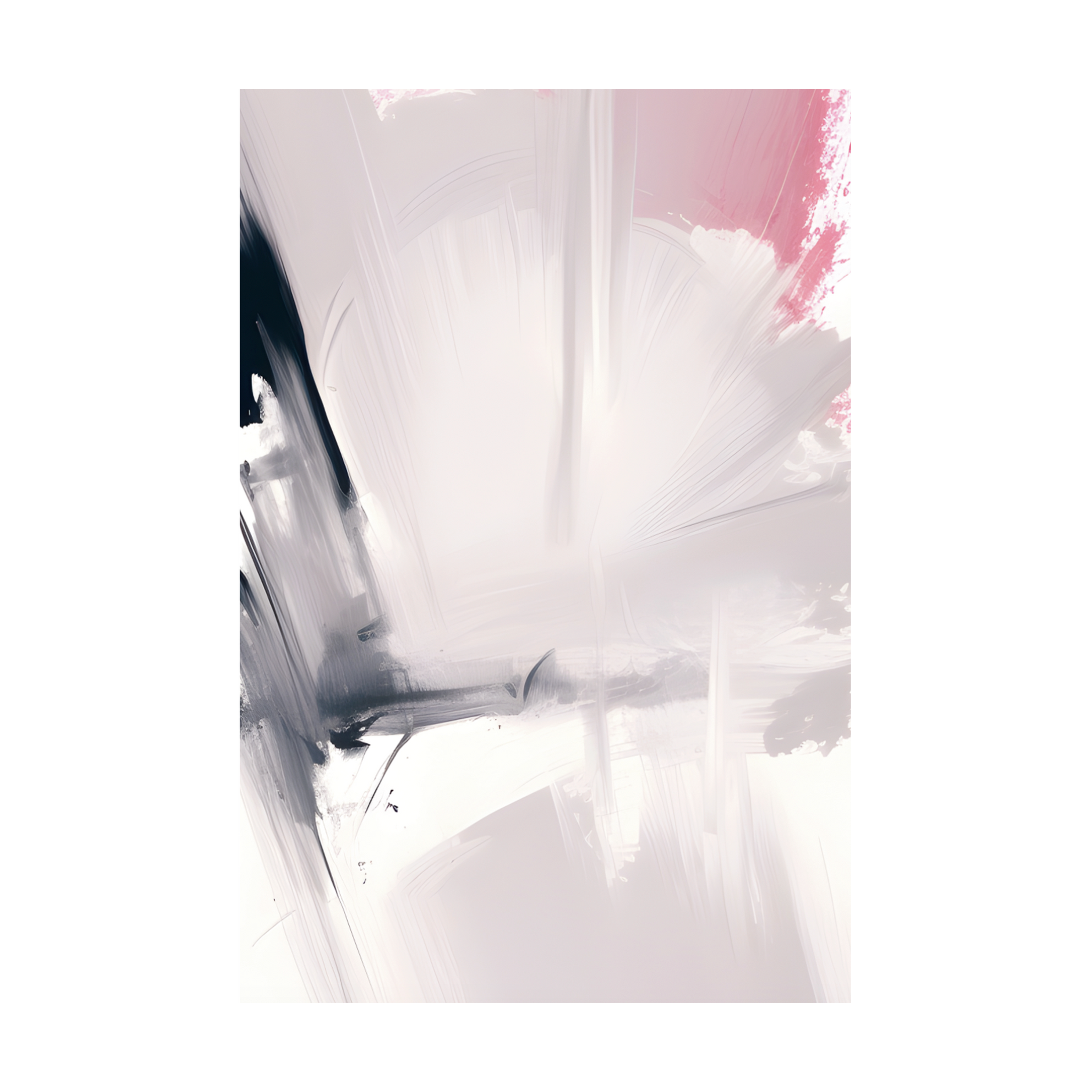 0100 - Quadro Tons de Rosa 2