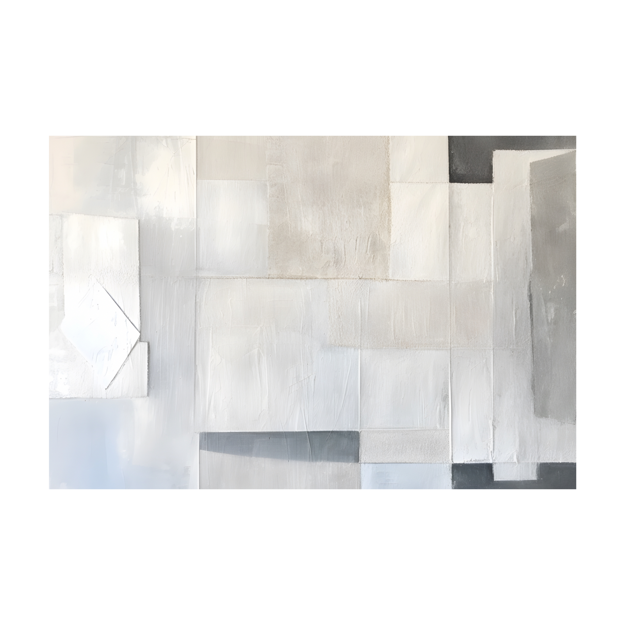 1011 - Quadro Cinza Leve