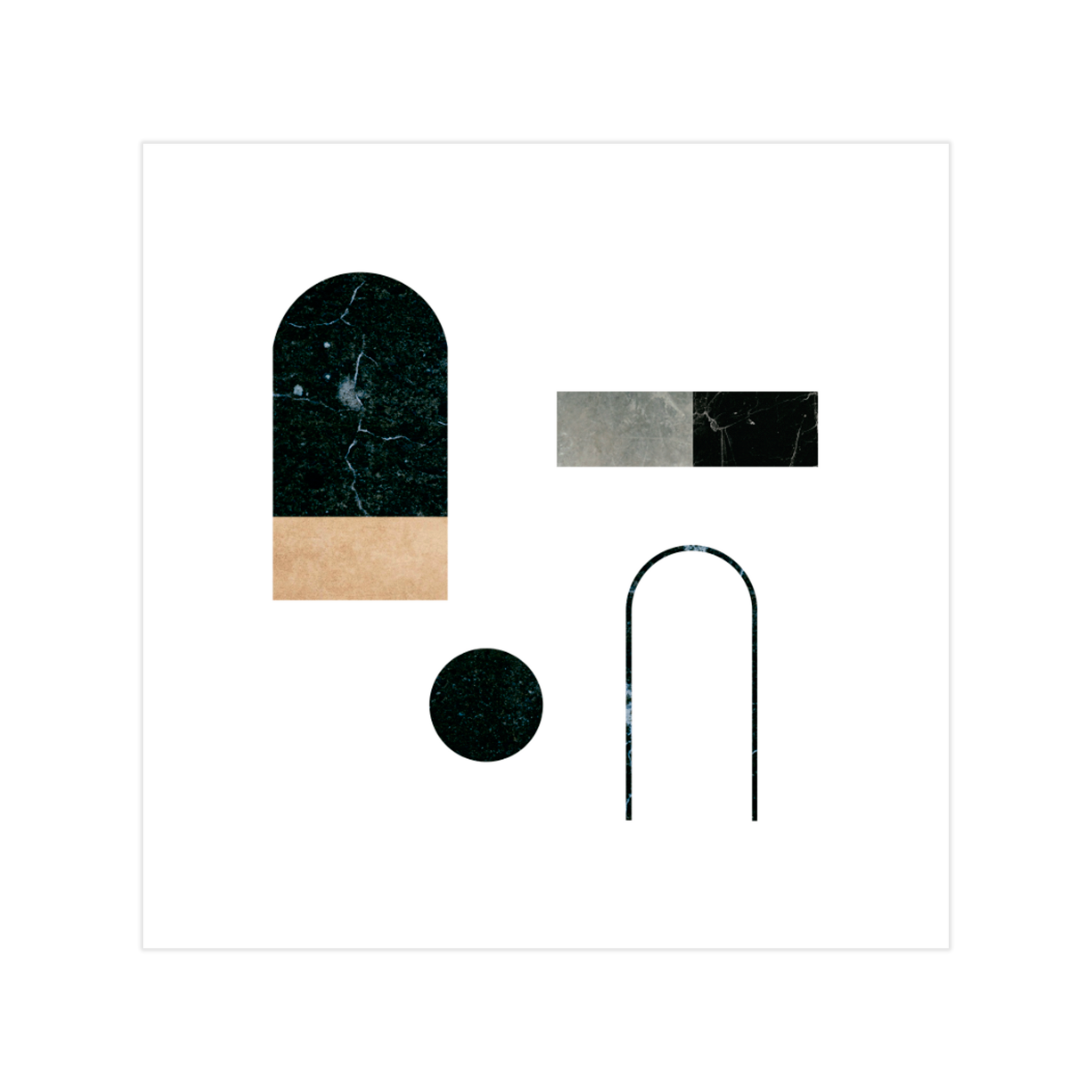 1016 - Quadro Formas Minimalistas I