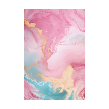 0102 - Quadro Aurora Rosa