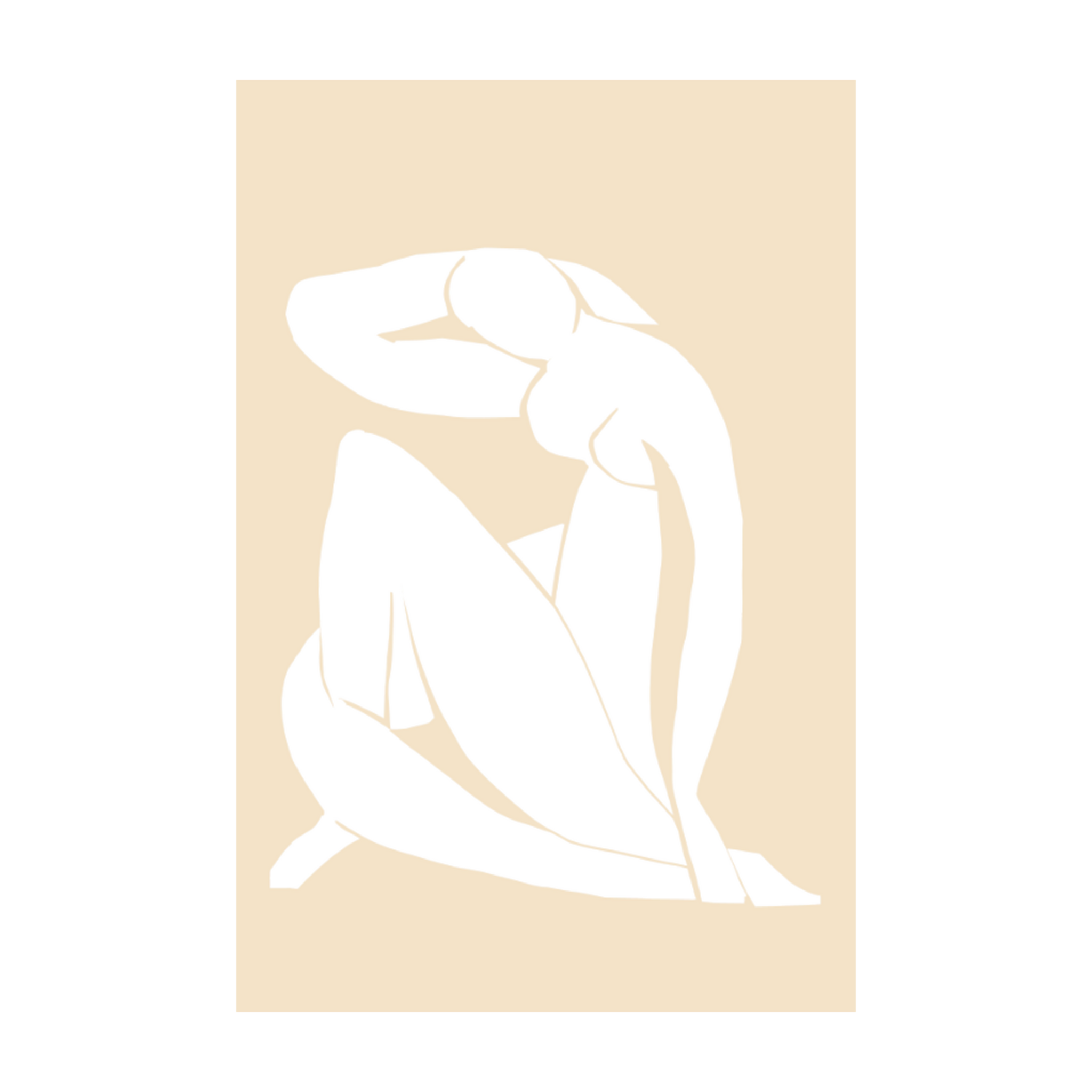 1037 - Quadro Nu Matisse IV