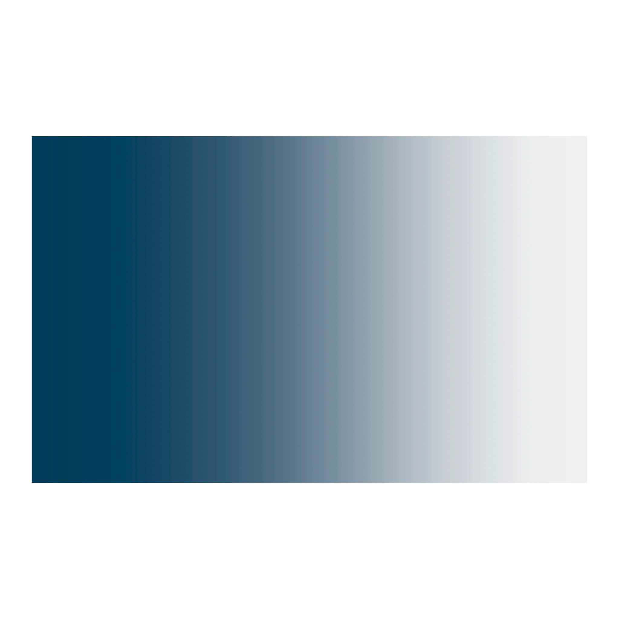 1336 - Quadro Degradê Azul II