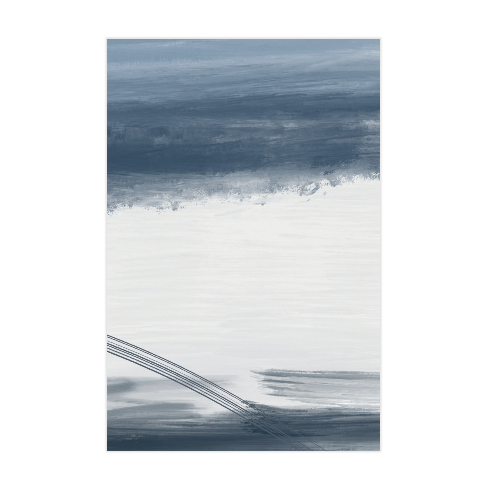 1065 - Quadro Mar Agitado II
