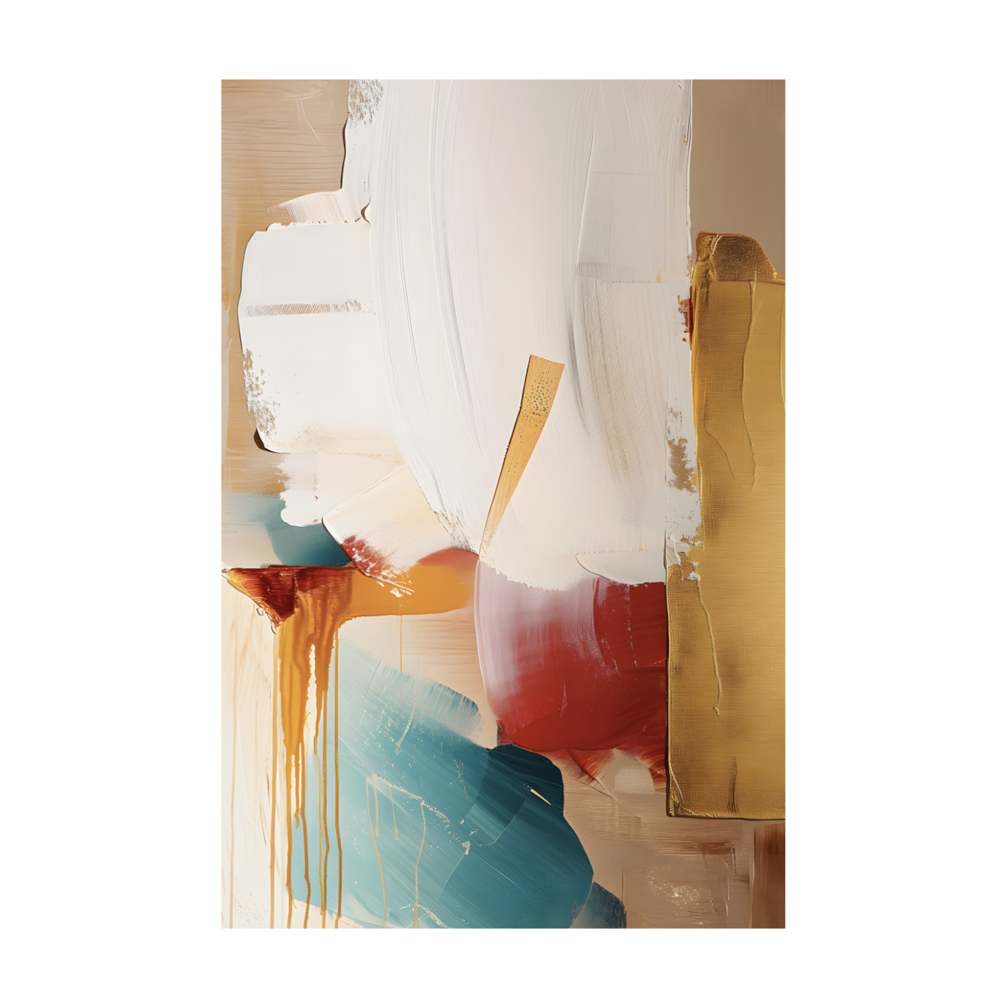 0108 - Quadro Pintura Moderna 1