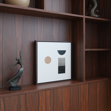 1017 - Quadro Formas Minimalistas II