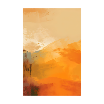0113 - Quadro Sunset mountain