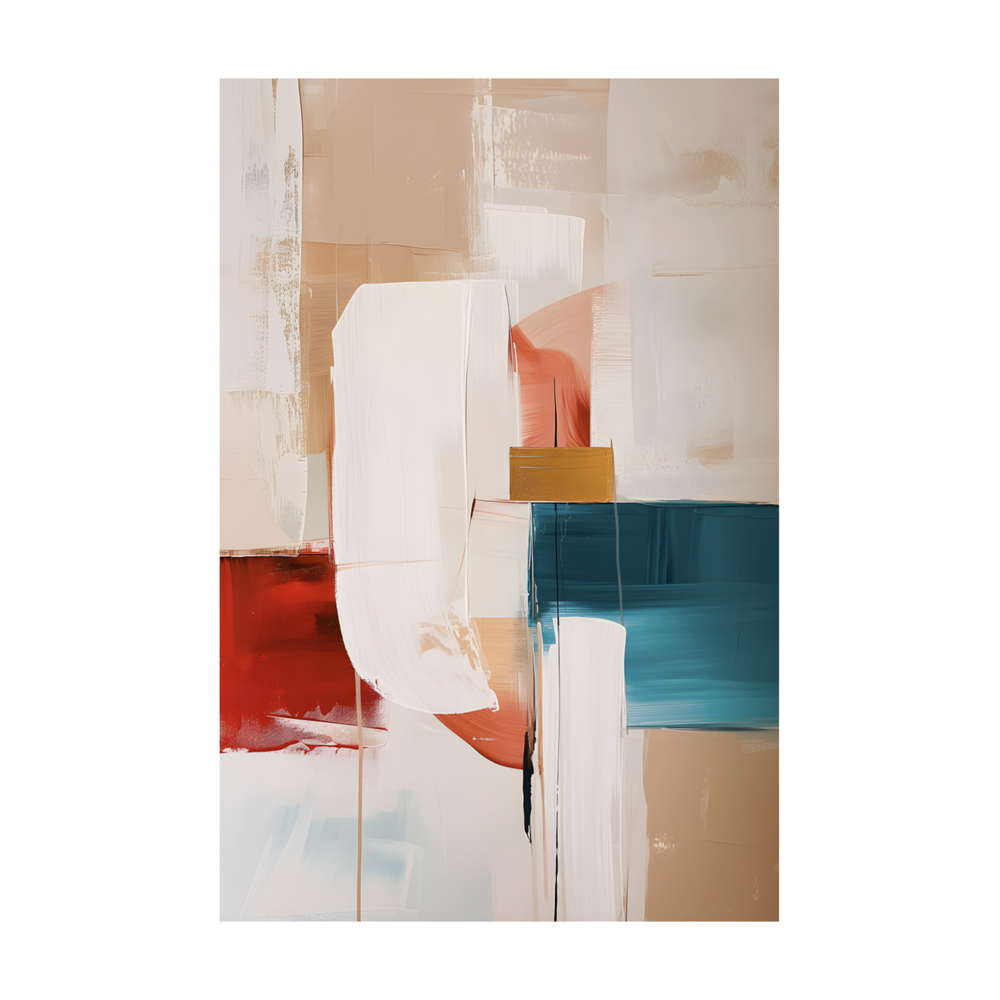 0114 - Quadro Pintura Moderna 2