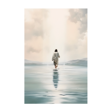 1140- Quadro Jesus Manso e Humilde
